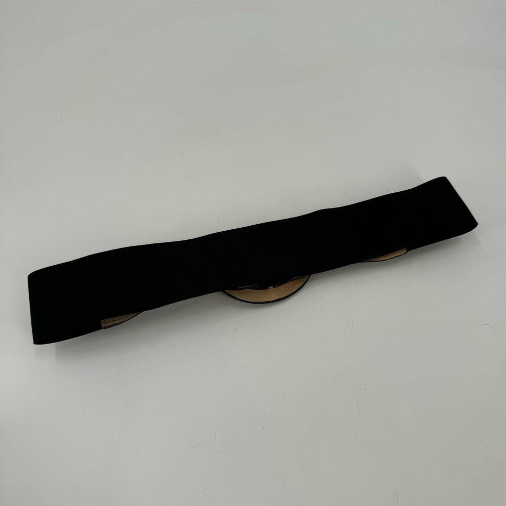Hyde Collection stretchy leather statement belt - image 3